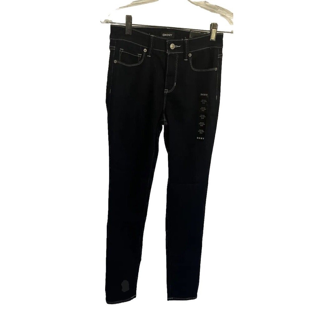 DKNY Constraint Stitch Women’s Denim Skinny jeans Size O Preppy Cowgirl